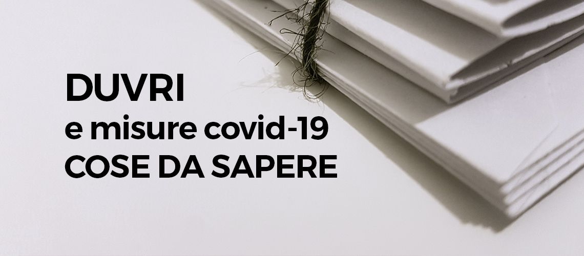 DUVRI obbligatorio per le imprese di pulizia/sanificazione: cosa cambia con l’applicazione del protocollo di regolamentazione COVID-19