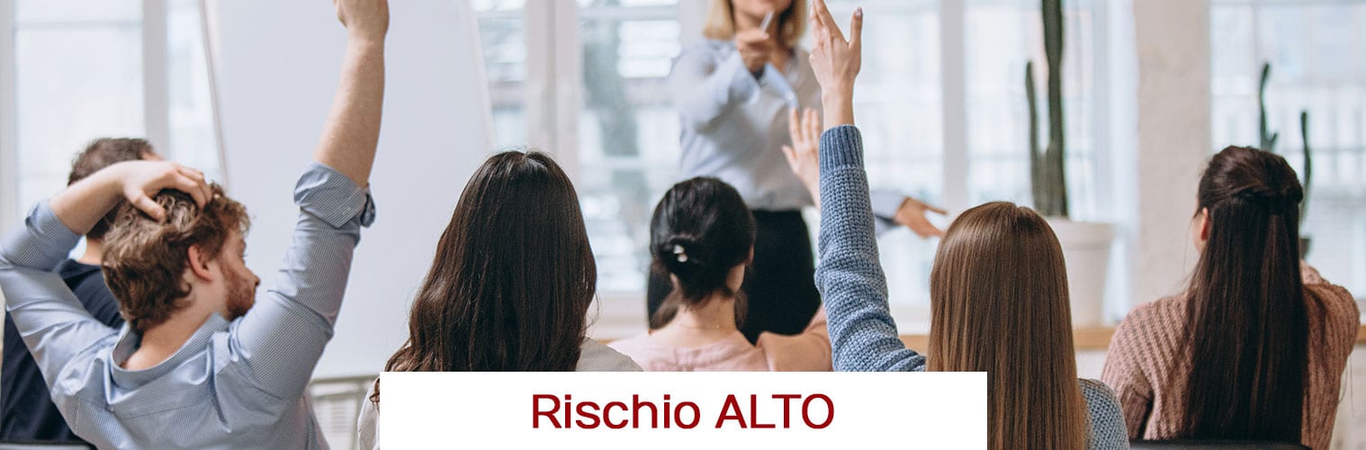 Corso di formazione per lavoratori rischio alto – in Videoconferenza