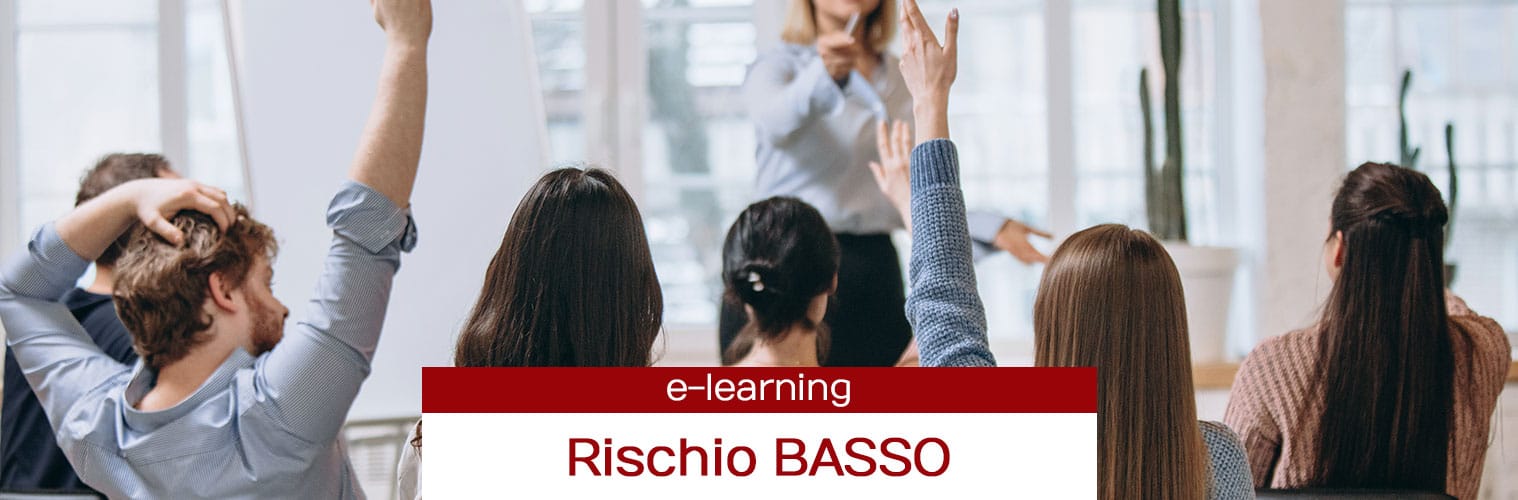 Corso di formazione per lavoratori in e-learning (8 ore) – rischio basso